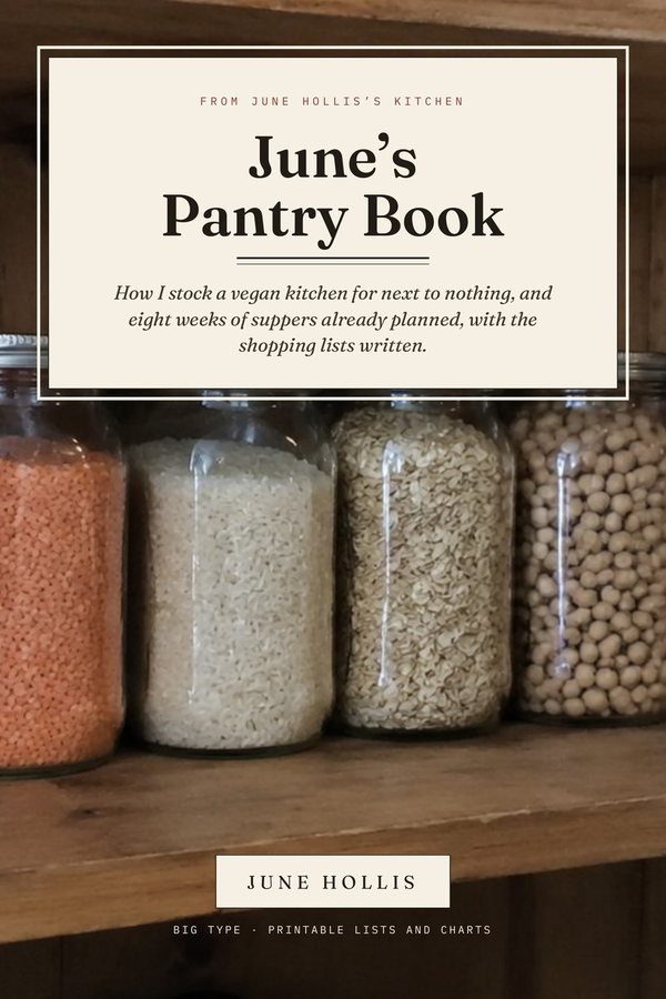 June's Pantry Book